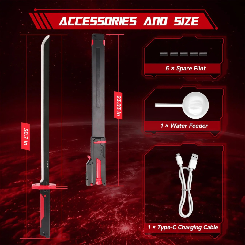 Sparking Saber Blade
