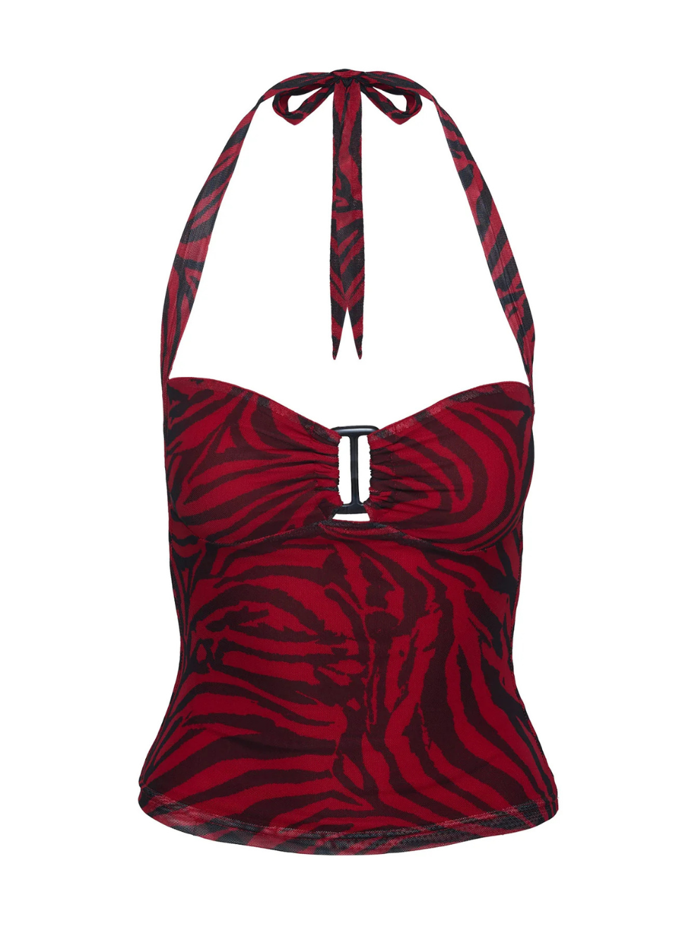 Nikki's Red Halter Top
